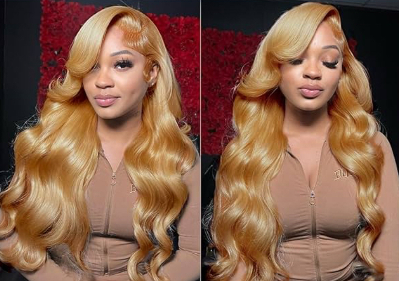 Colored Blonde Lace Frontal Wig