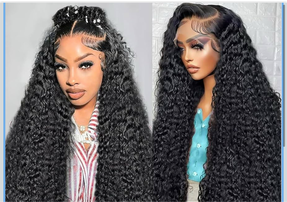 Curly Lace Frontal Human Hair