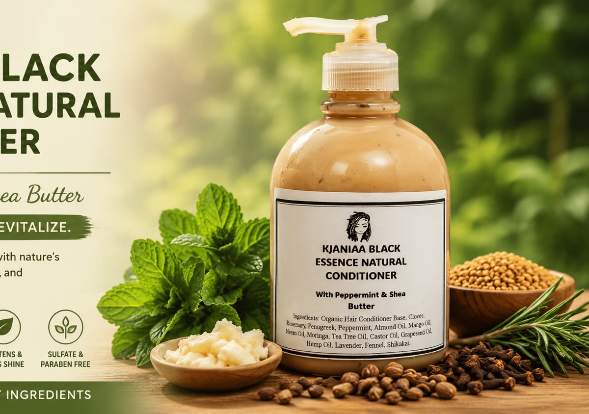 Kjaniaa Black Essence Natural Conditioner