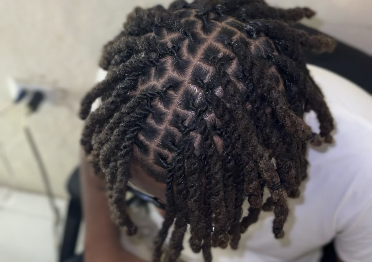 Locs Retwist & Style (Half Head)