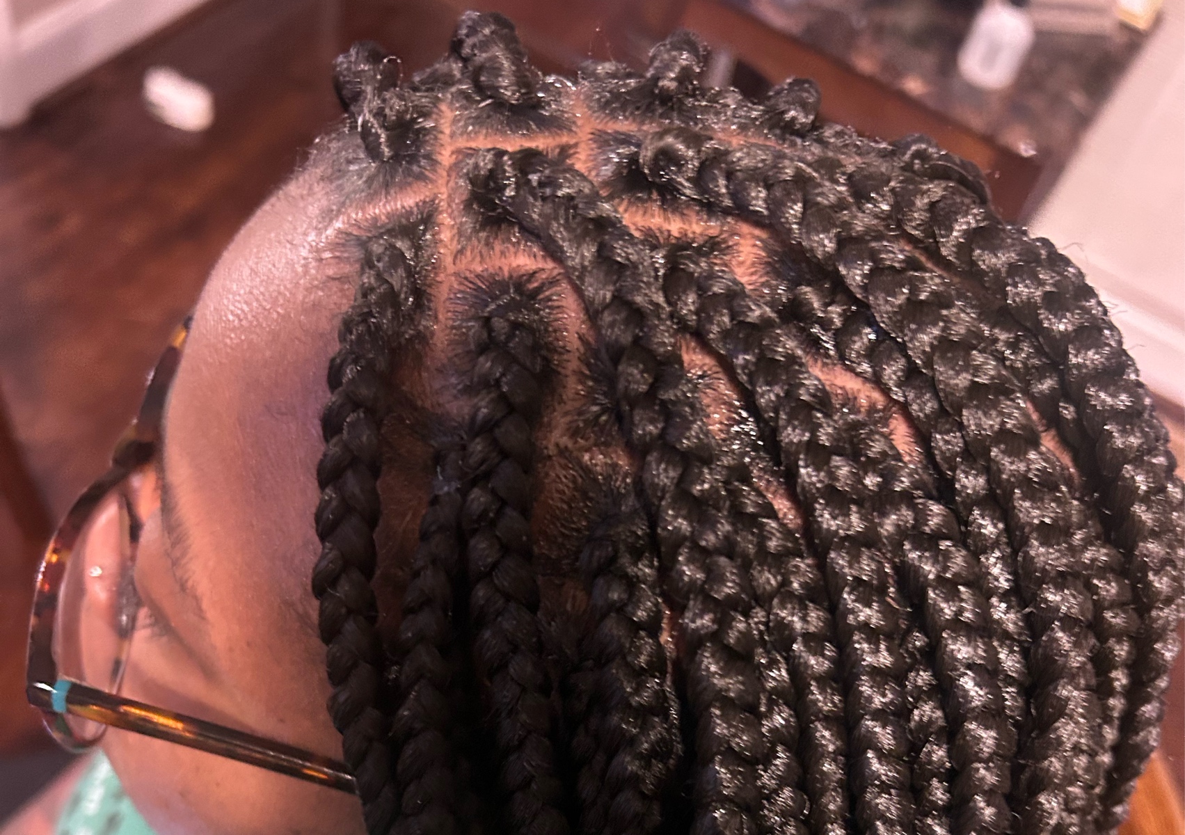 Large box braids