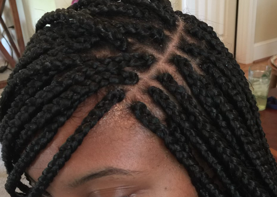 Small box braids