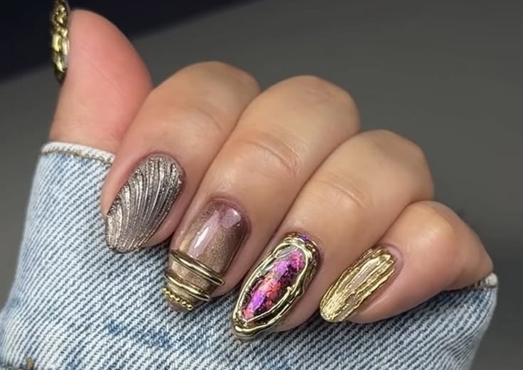 Gel tips con diseño !!!