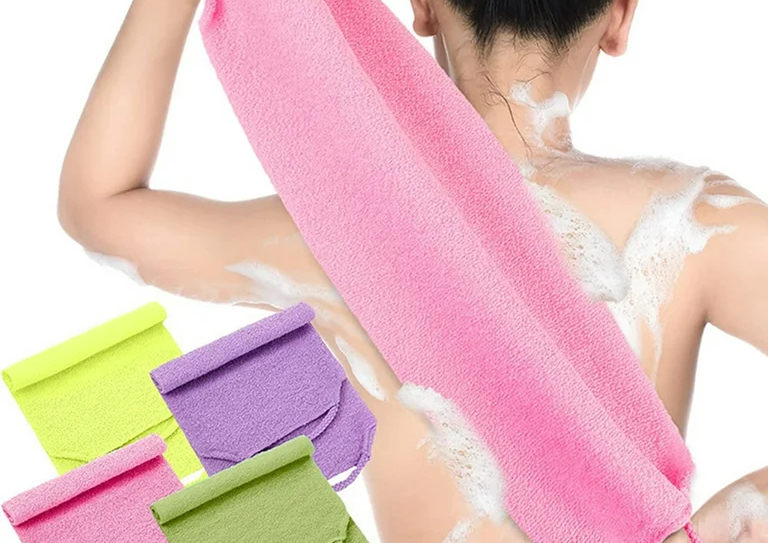 Exfoliating towel