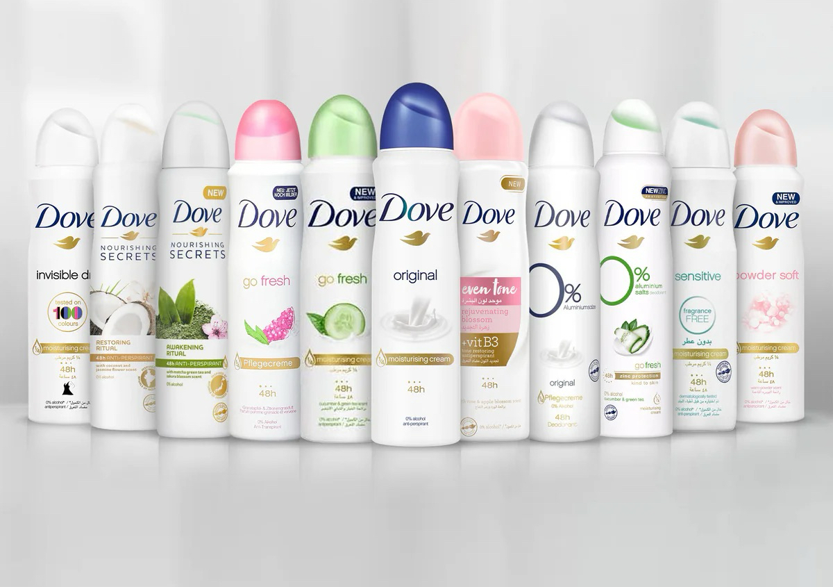 Dove deodorant