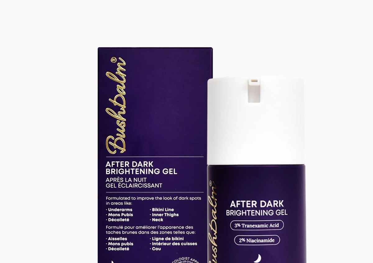 After dark brightening gel