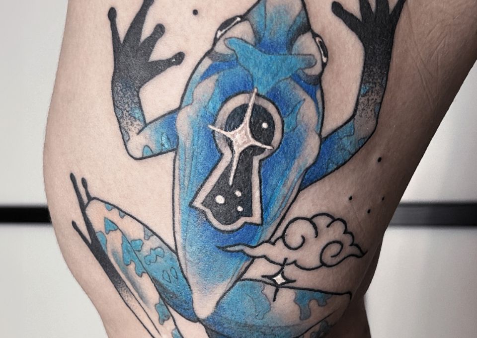 Mittelgrosses Tattoo