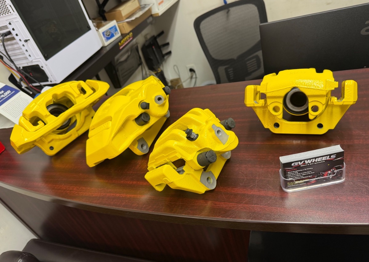Calipers powdercoating