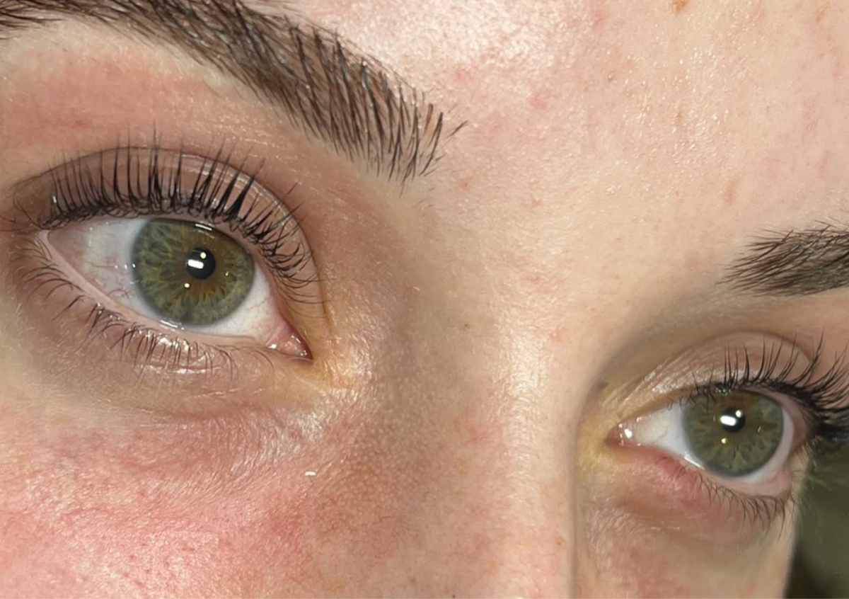 Eyelash lift & tint 