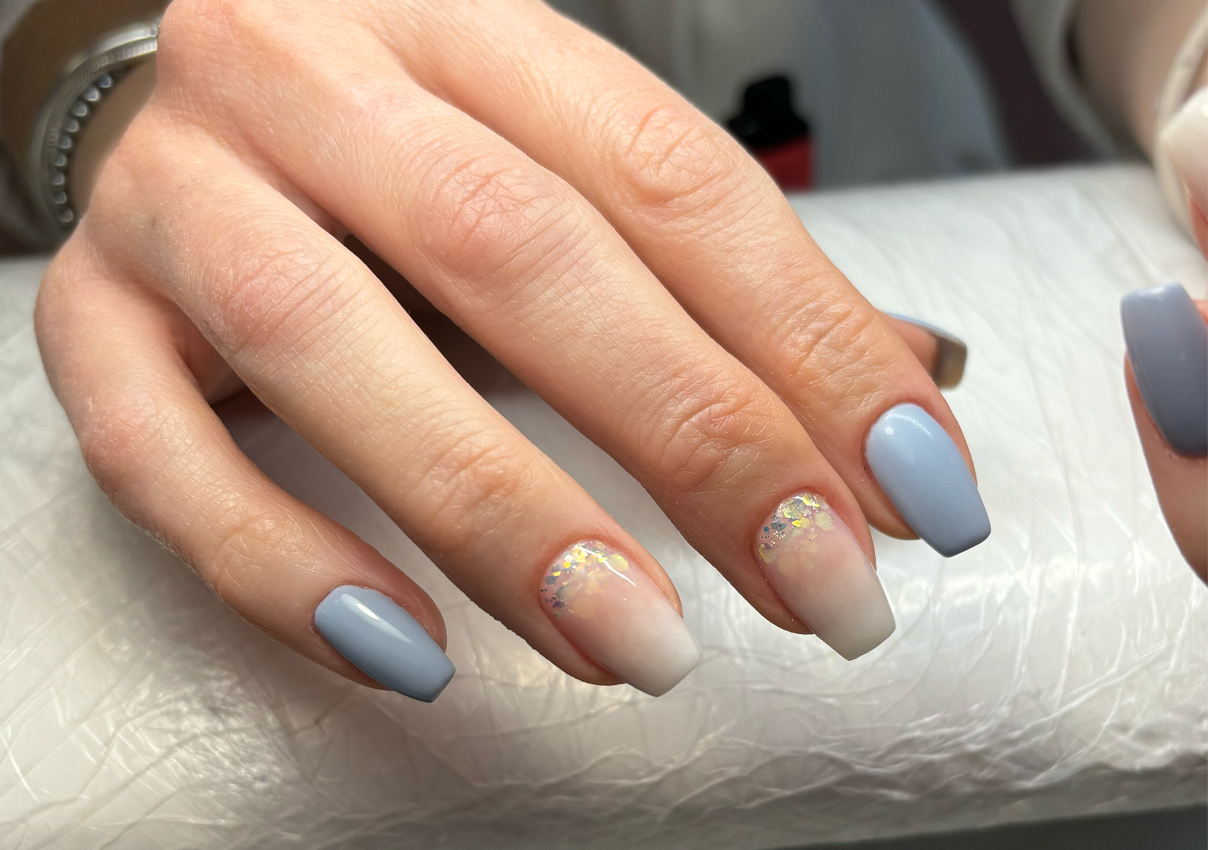 Natural Nails Overlay Base only - Nude/clear/milky 