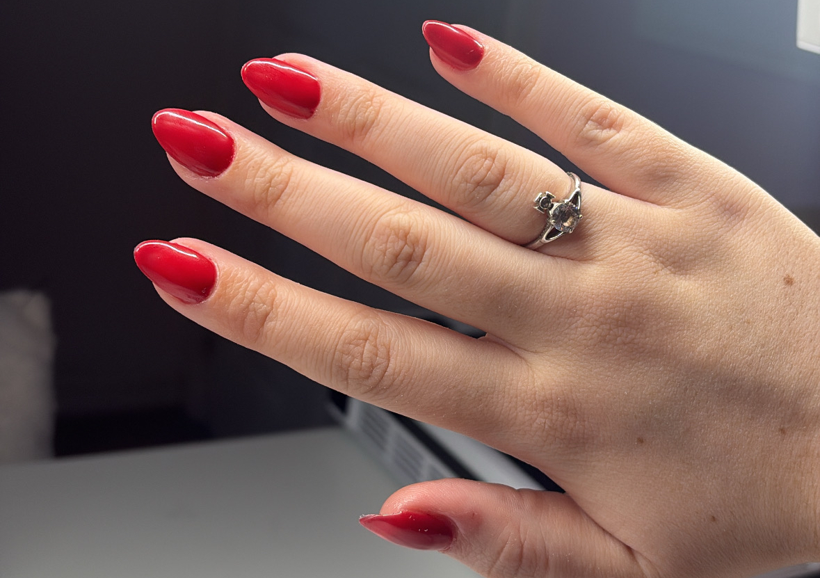 Gel x Plain colour