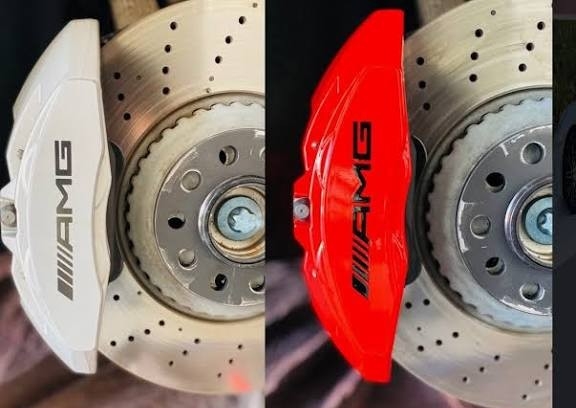 Brake Caliper Painting (On-Car Service)