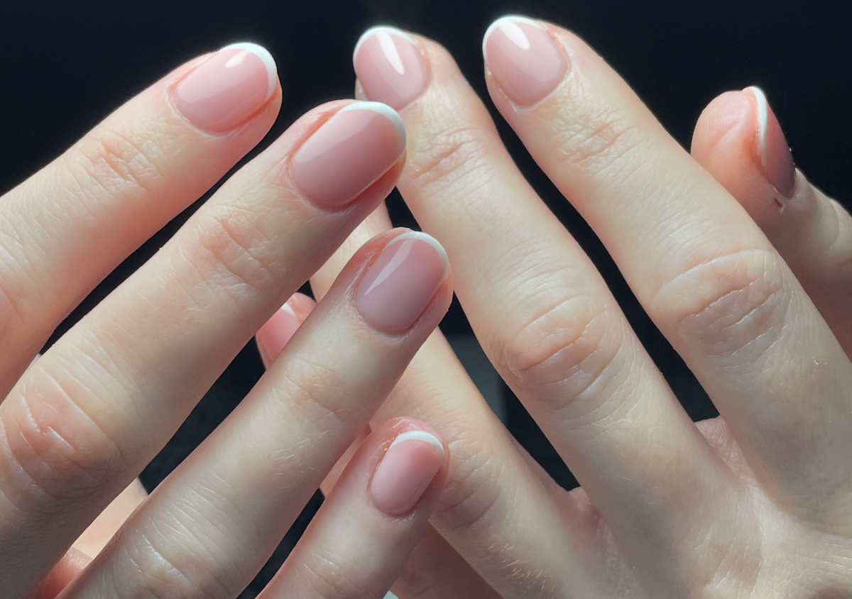 French Gel Manicure