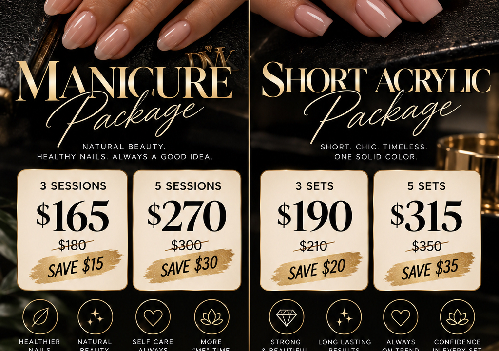 SHORT ACRYLIC PACKAGE
