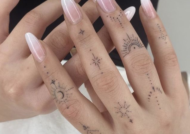 POKE TATTOO EXTRA SMALL SIZE / FINGER TATTOO