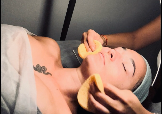 Limpieza facial sin extracción