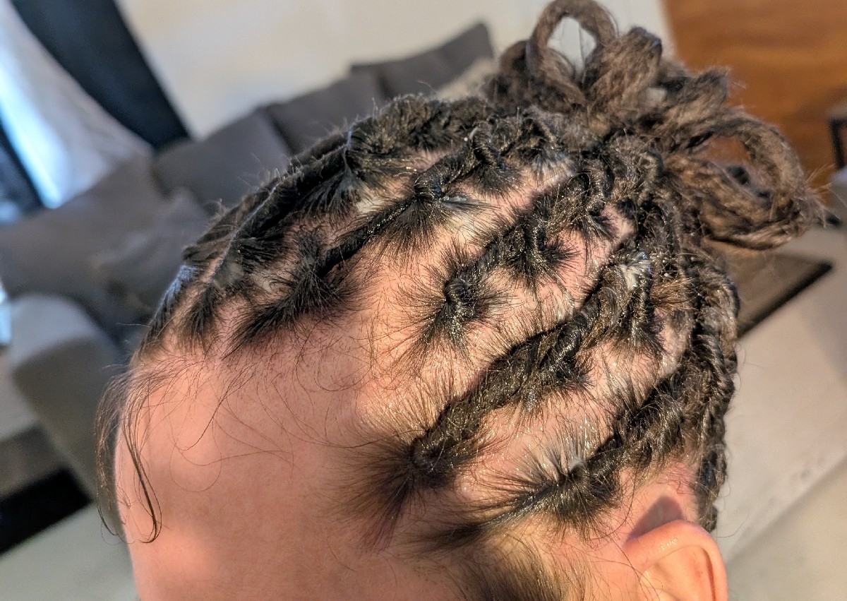Locks Retwist and styling 