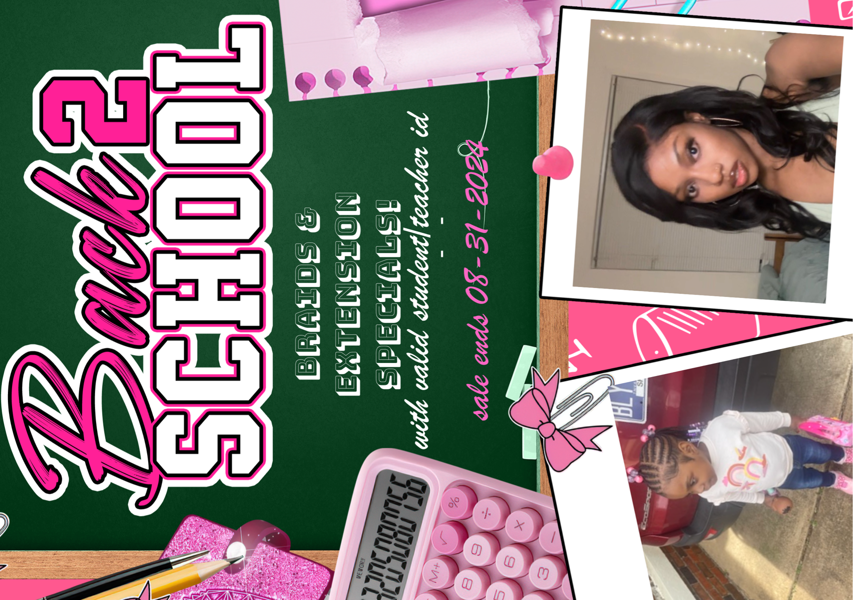 Back 2 School (7/22-8/31)