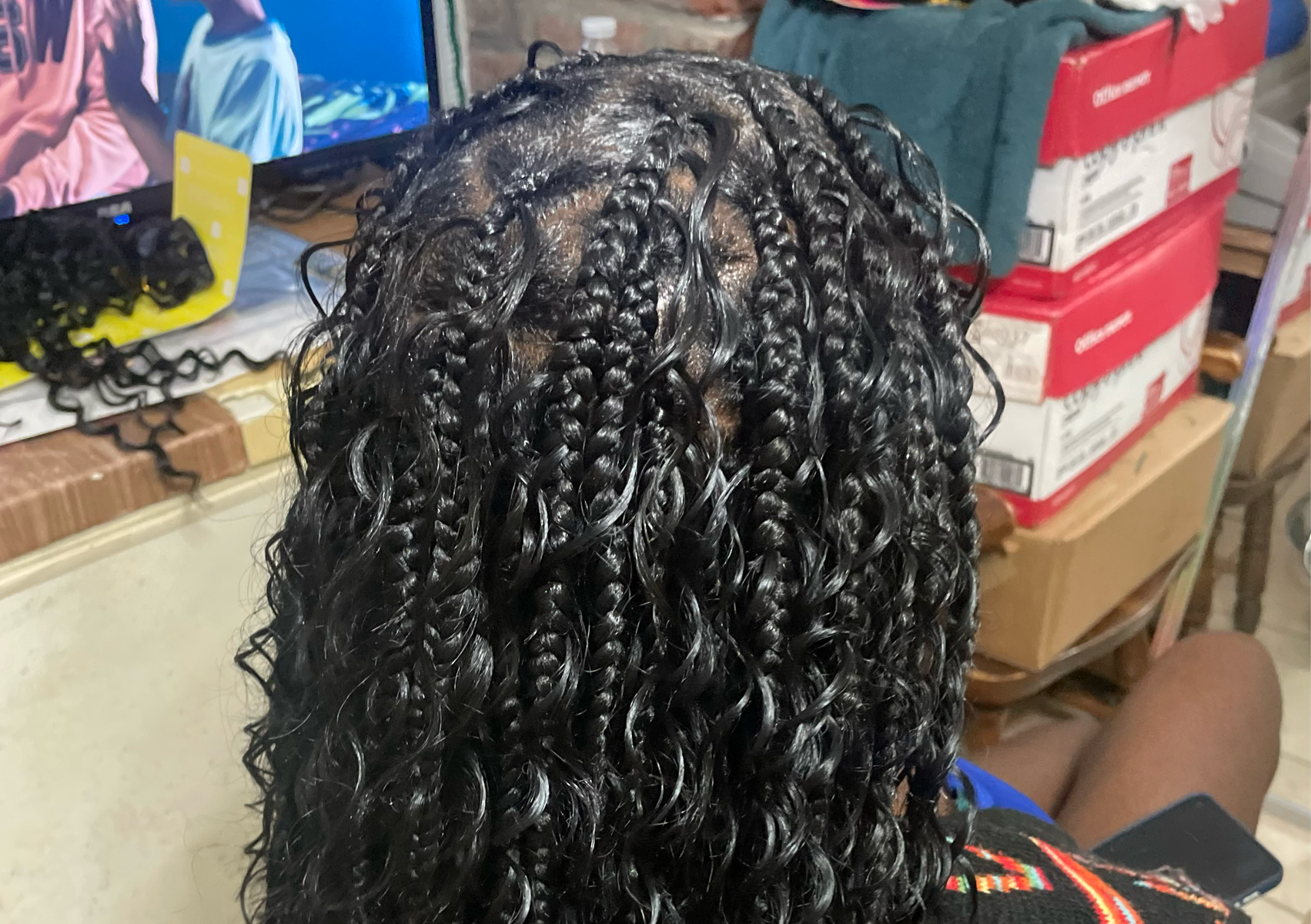 BoHo Knotless Box Braids