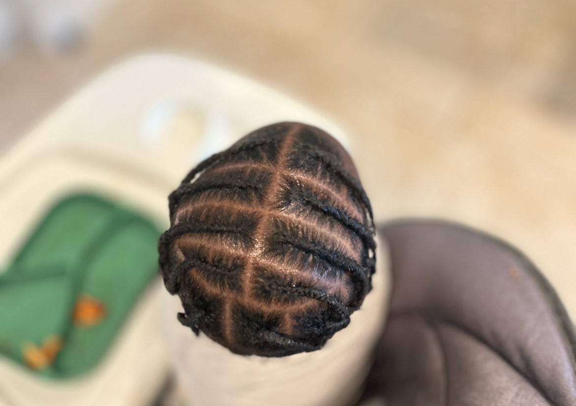 Cornrows ages 1-5 years