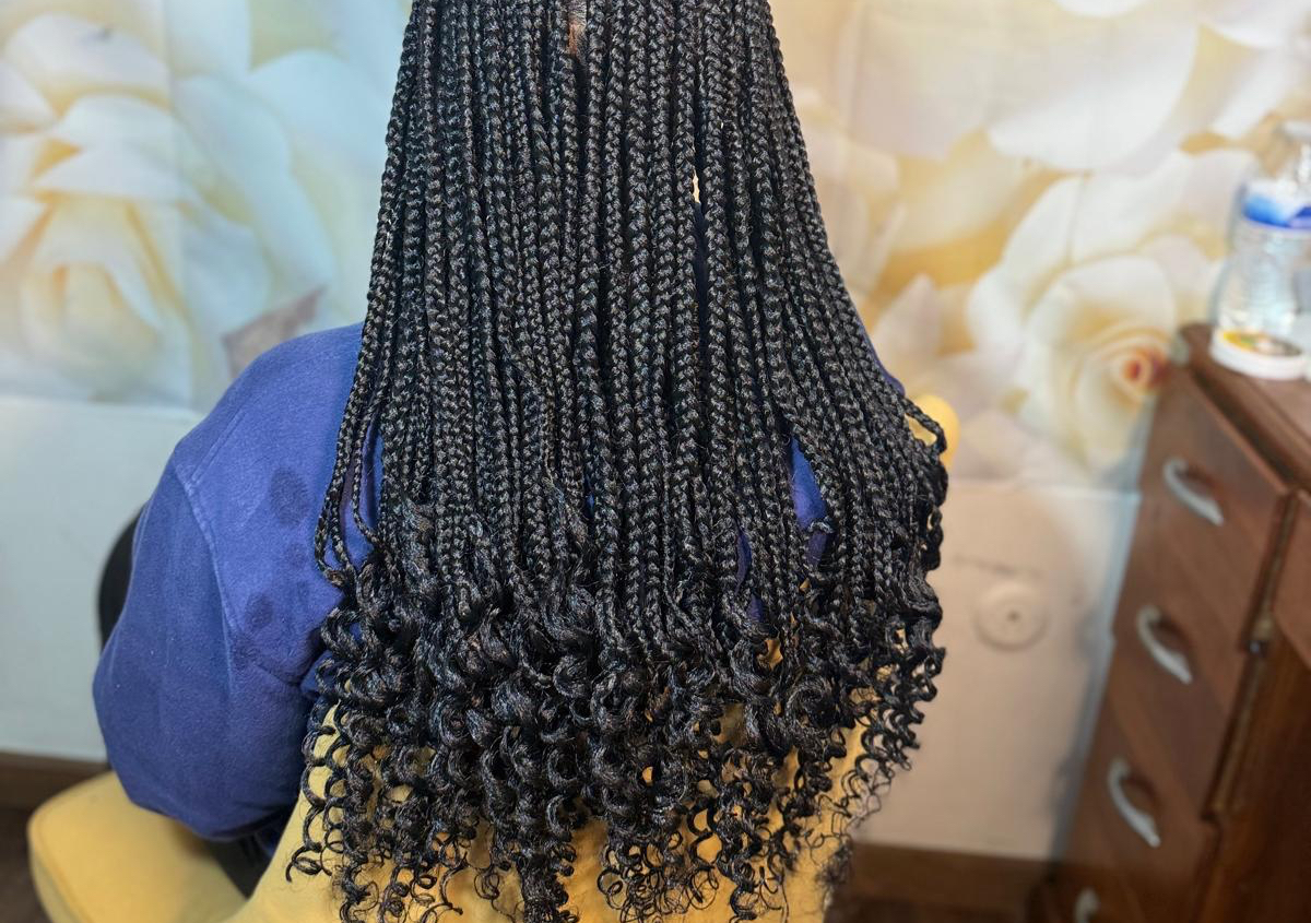 Knotles braid 