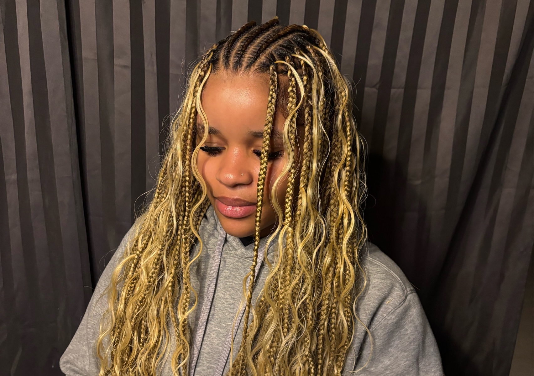 FULANI FLIP OVER BRAIDS 