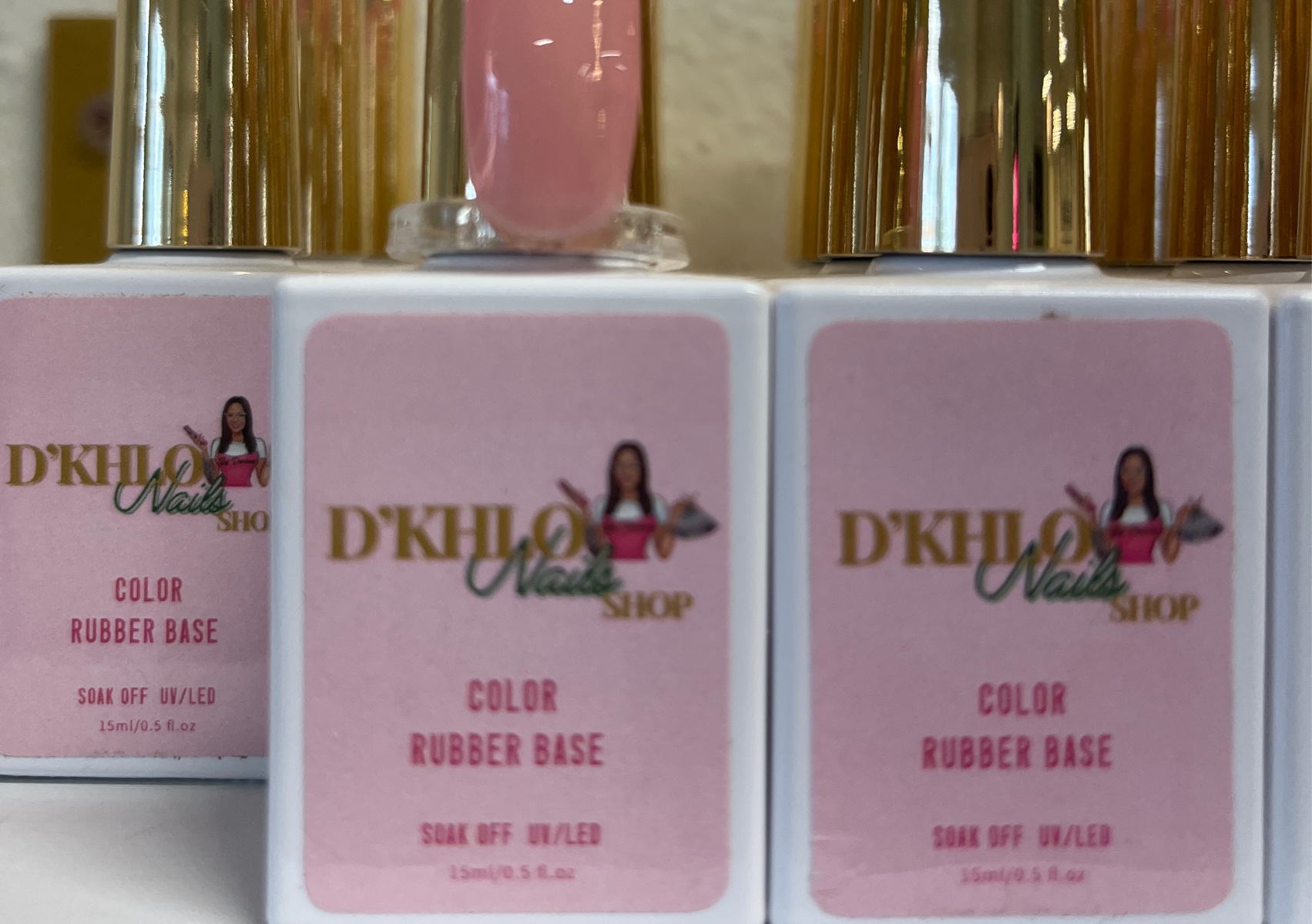 Rubber Base Color Pink