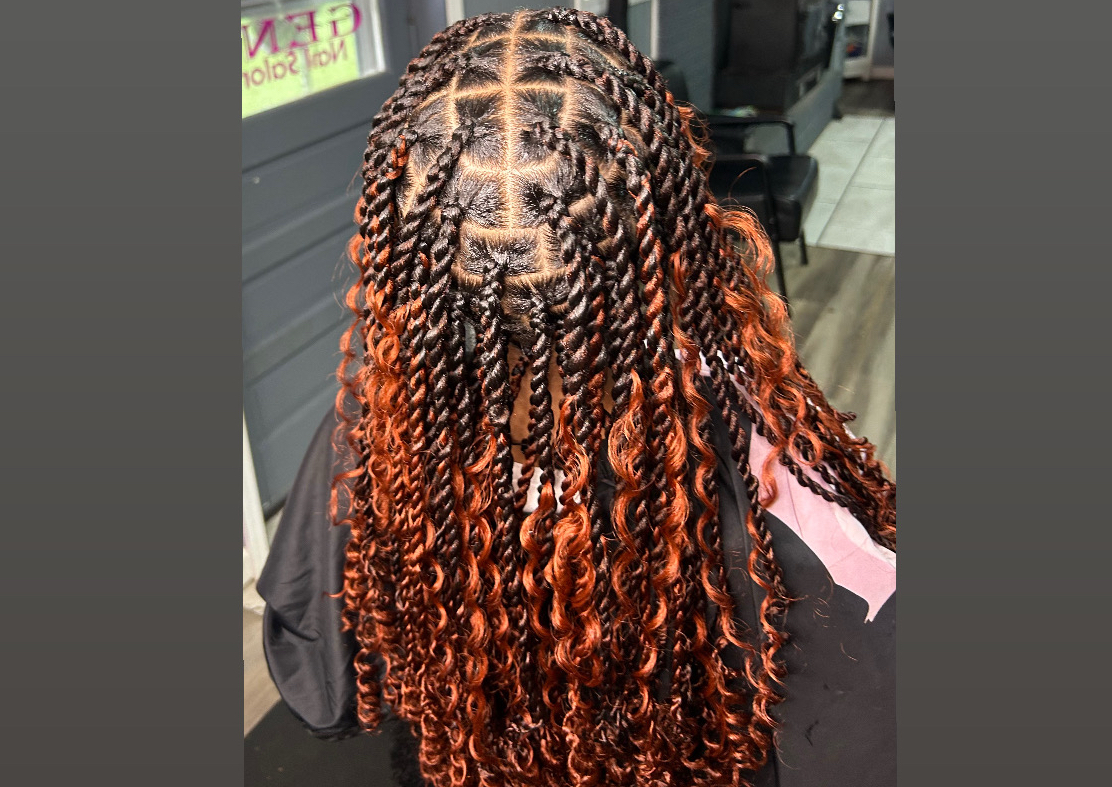 Med. Island Twist (mid back ) 