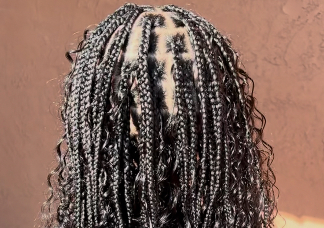 Small Knotless Braids