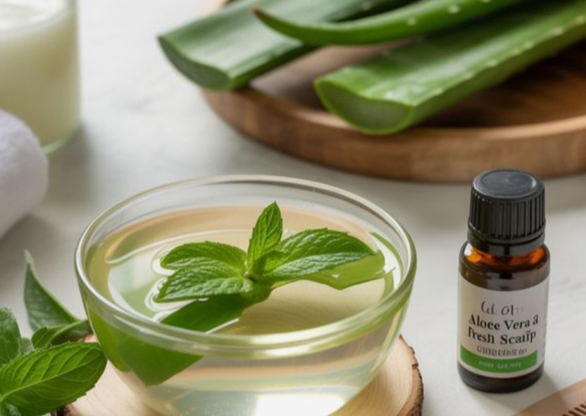Refreshing with Aloe Vera & Mints massage 