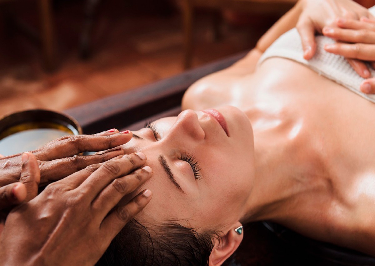 De-Stress Head and Face massage 