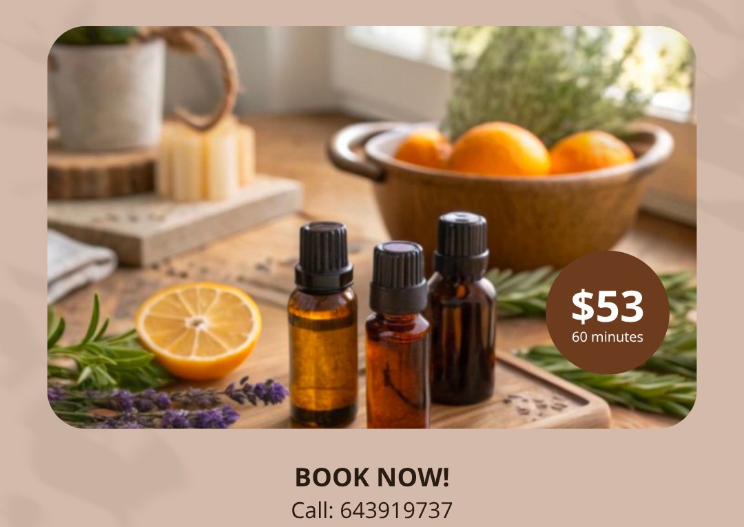Aroma therapy massage 
