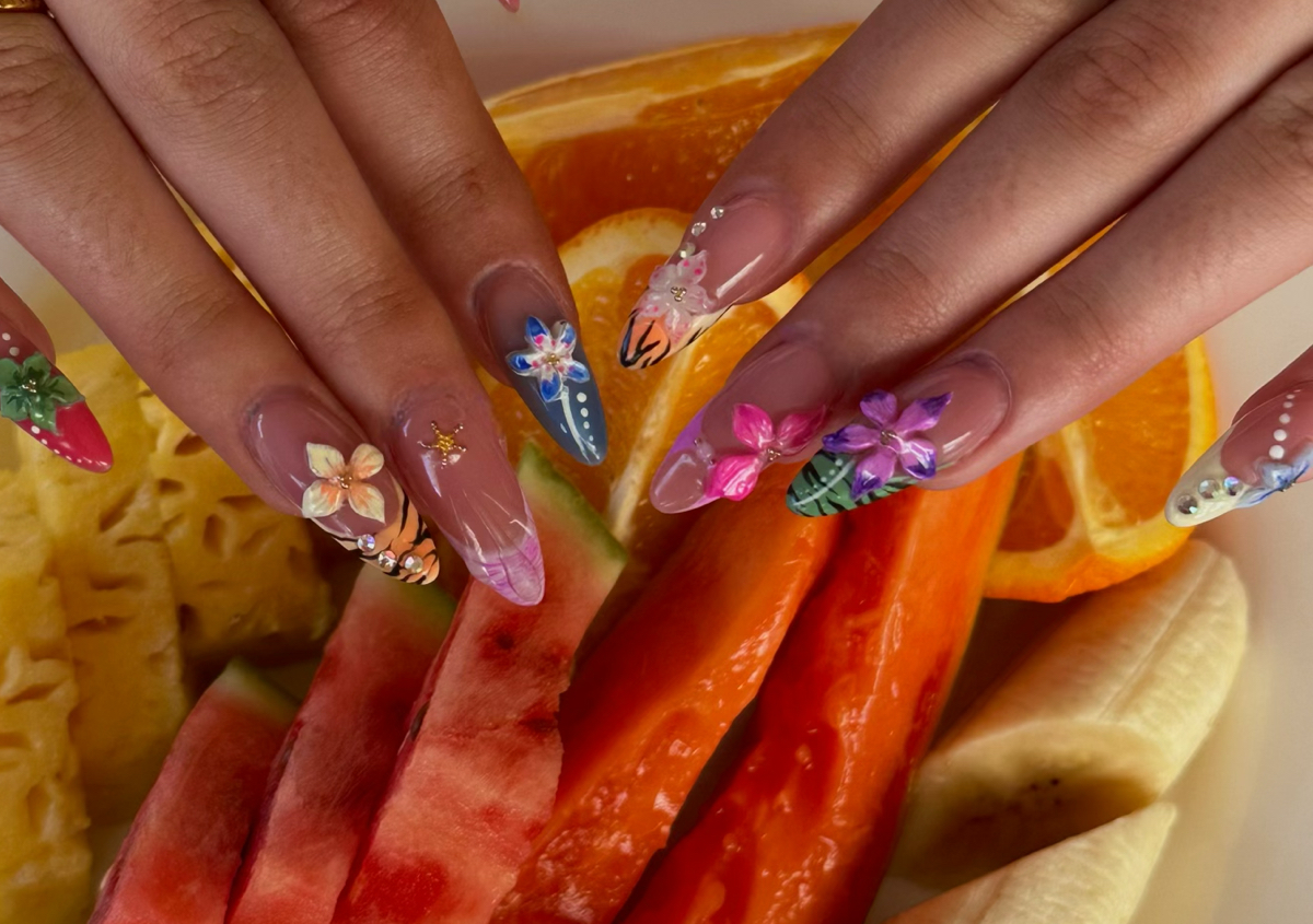 Gel extentions *Tier 3 nail art*
