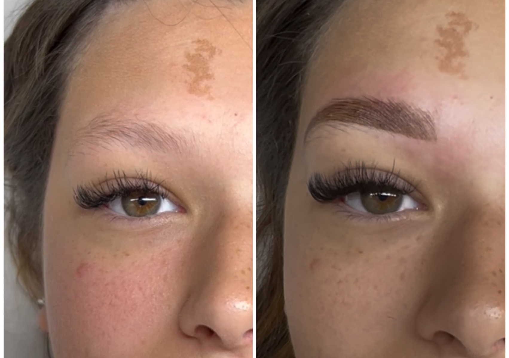 Brow tint +wax 