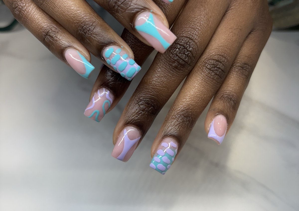 Structured Gel Mani