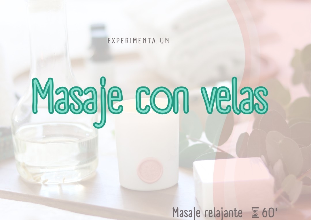 Masaje con velas