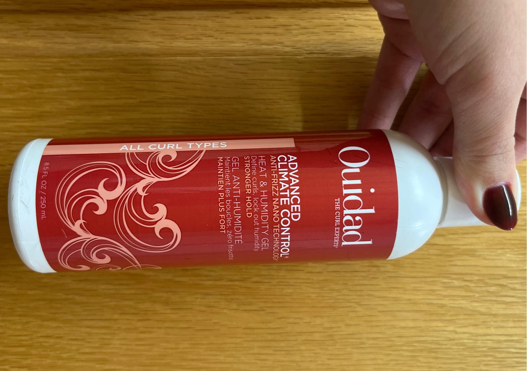 Ouidad climate control gel anti frizz