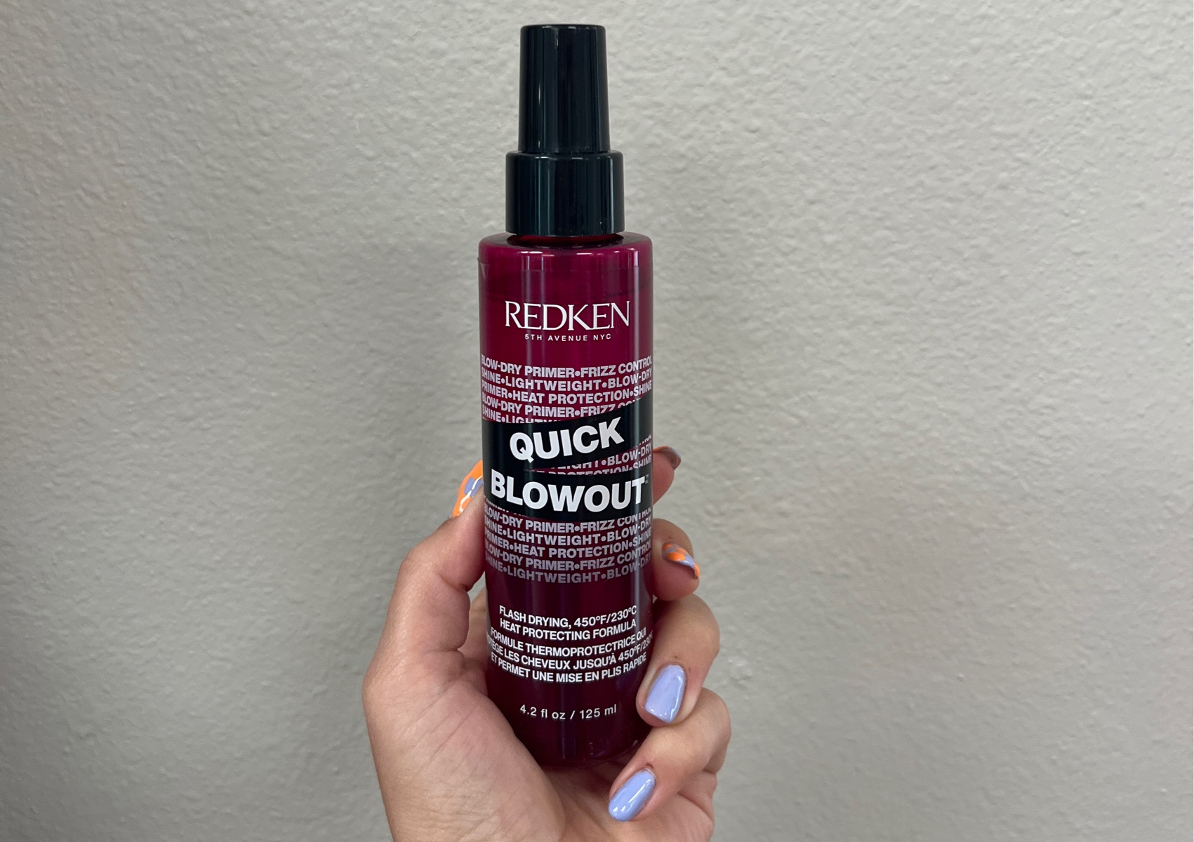 Redken quick blow dry spray