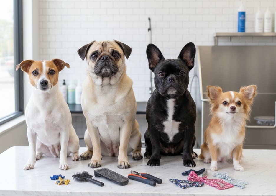 Smooth Hair Full Groom - Small  Dog