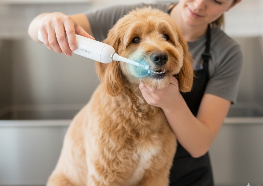 Teeth Clean - When booked in for a groom