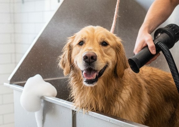 Bath & Blow Dry - Larger Breeds