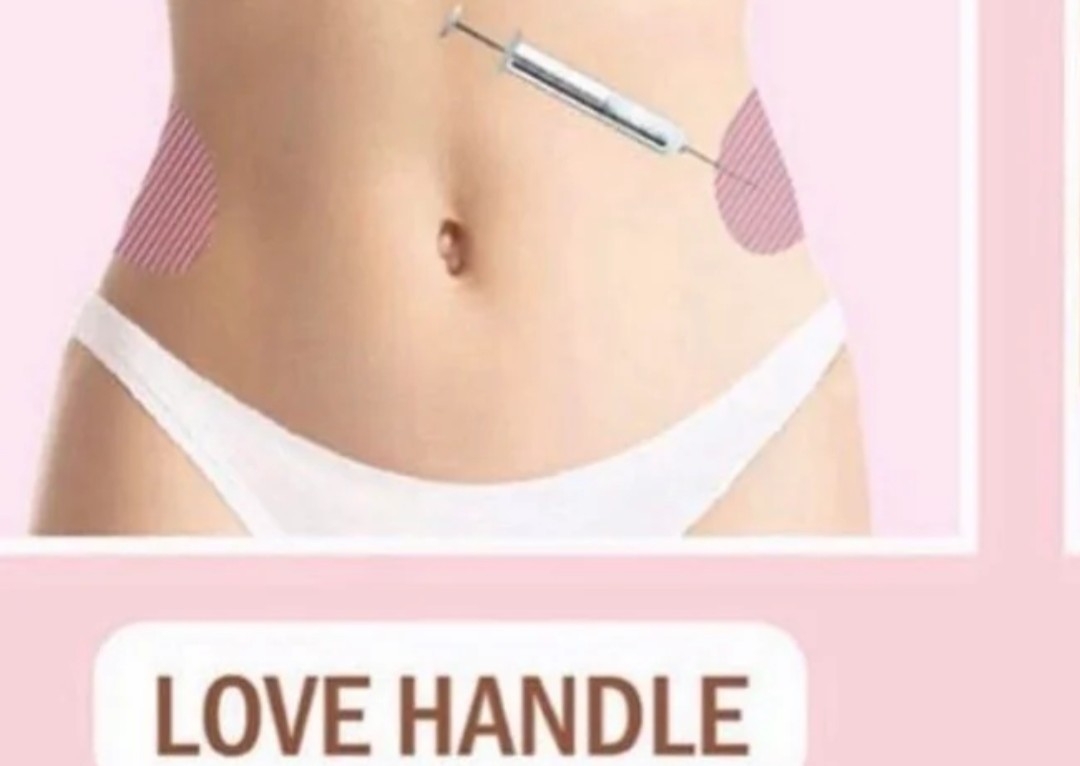 Lemon bottle hips / love handles 