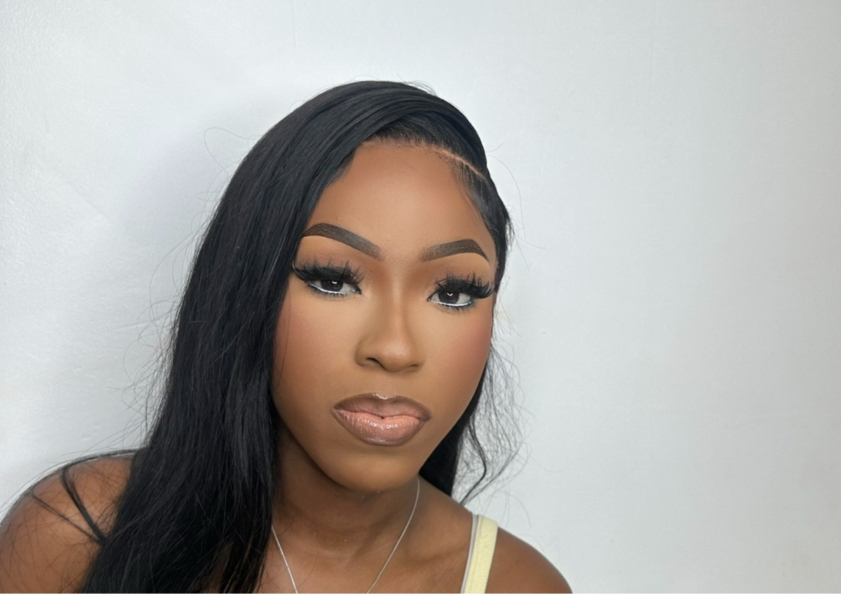 Fresh face with nude lips 