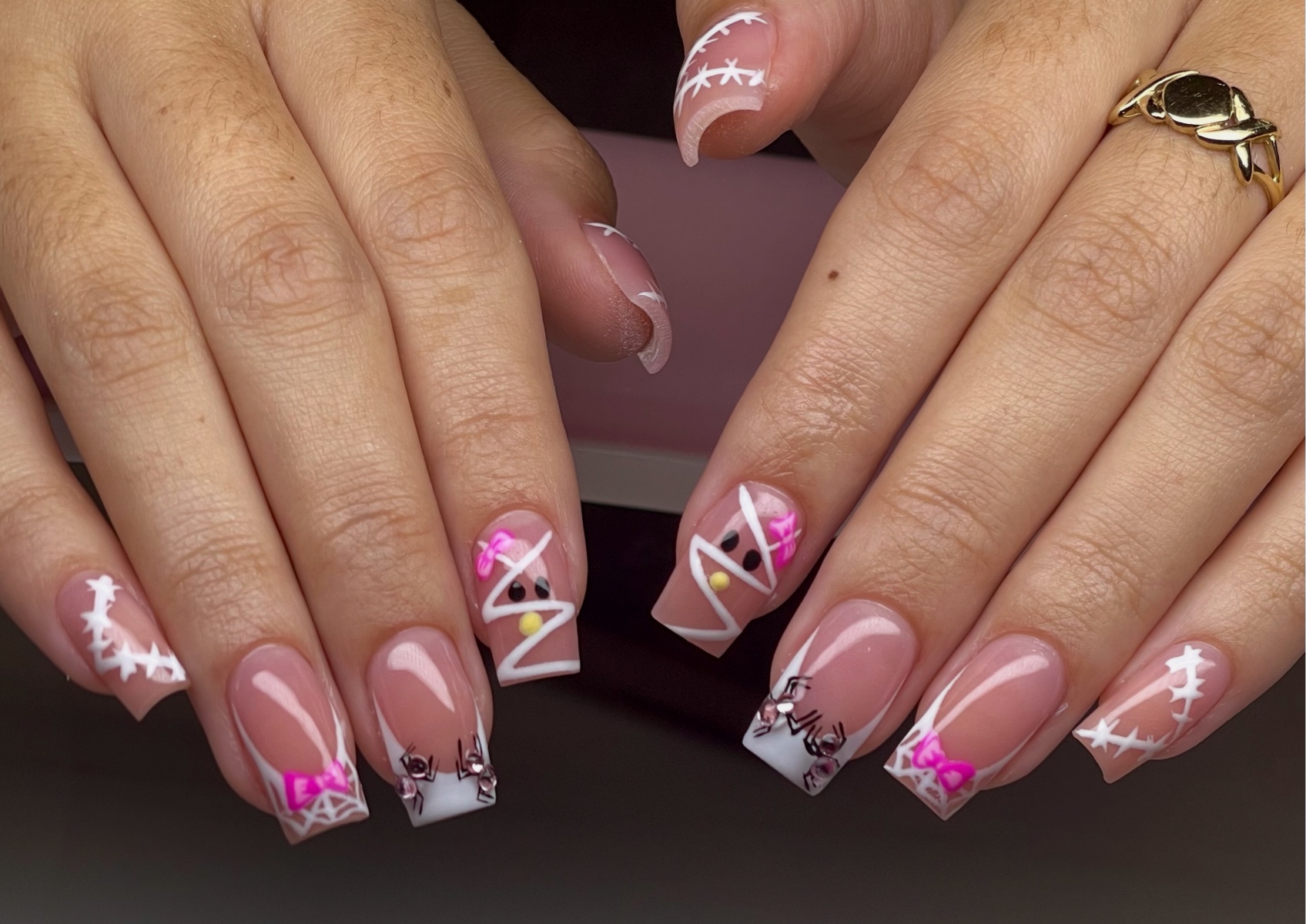 Acrylic Overlay On Natural Nail