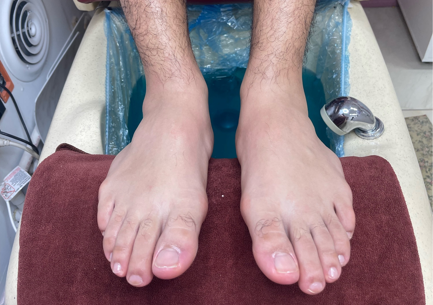 Men’s pedicure 