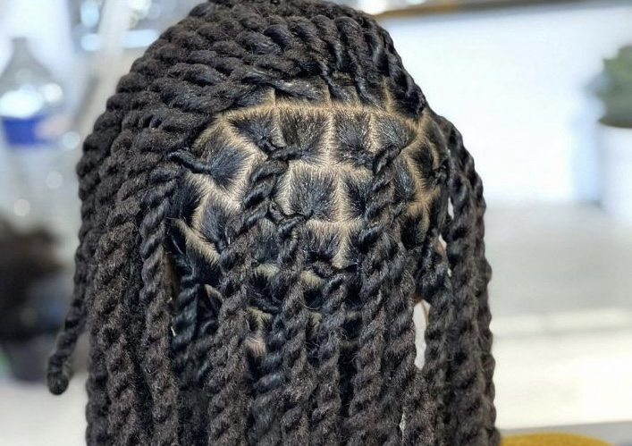 Invisible dreadlocks 