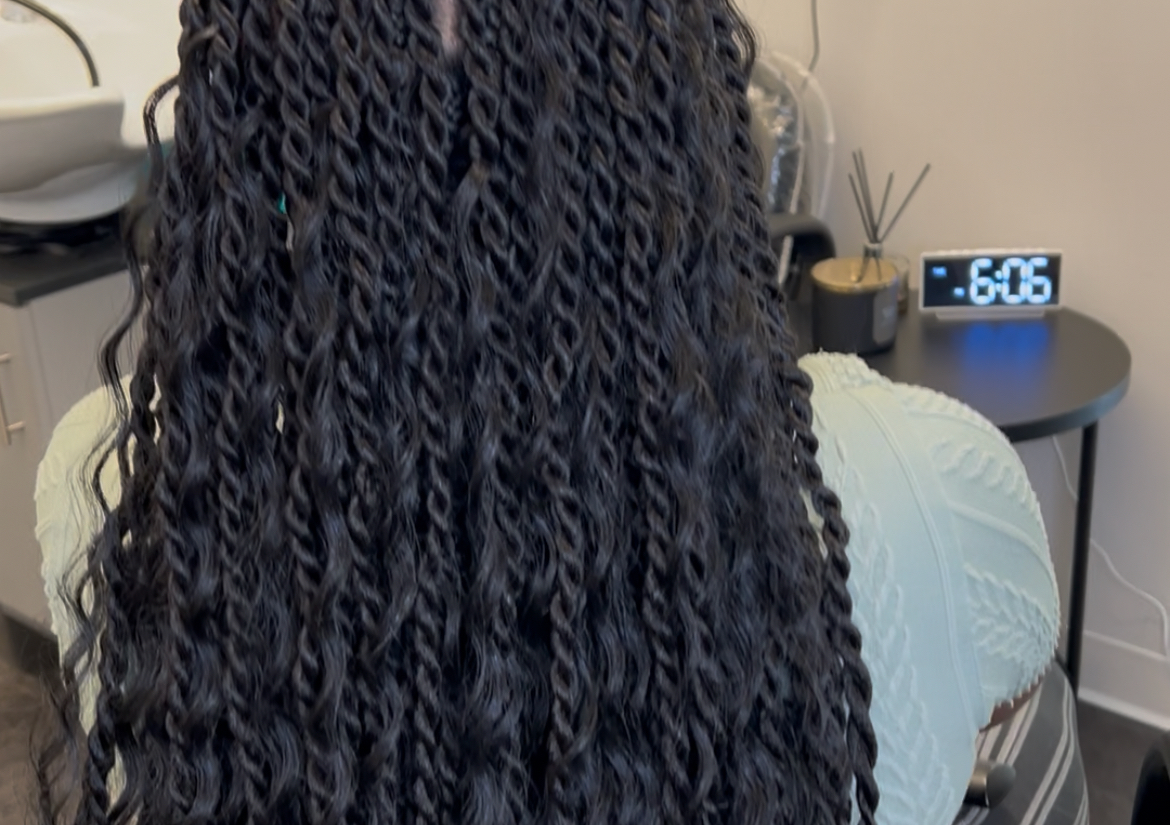 Boho island twists- medium