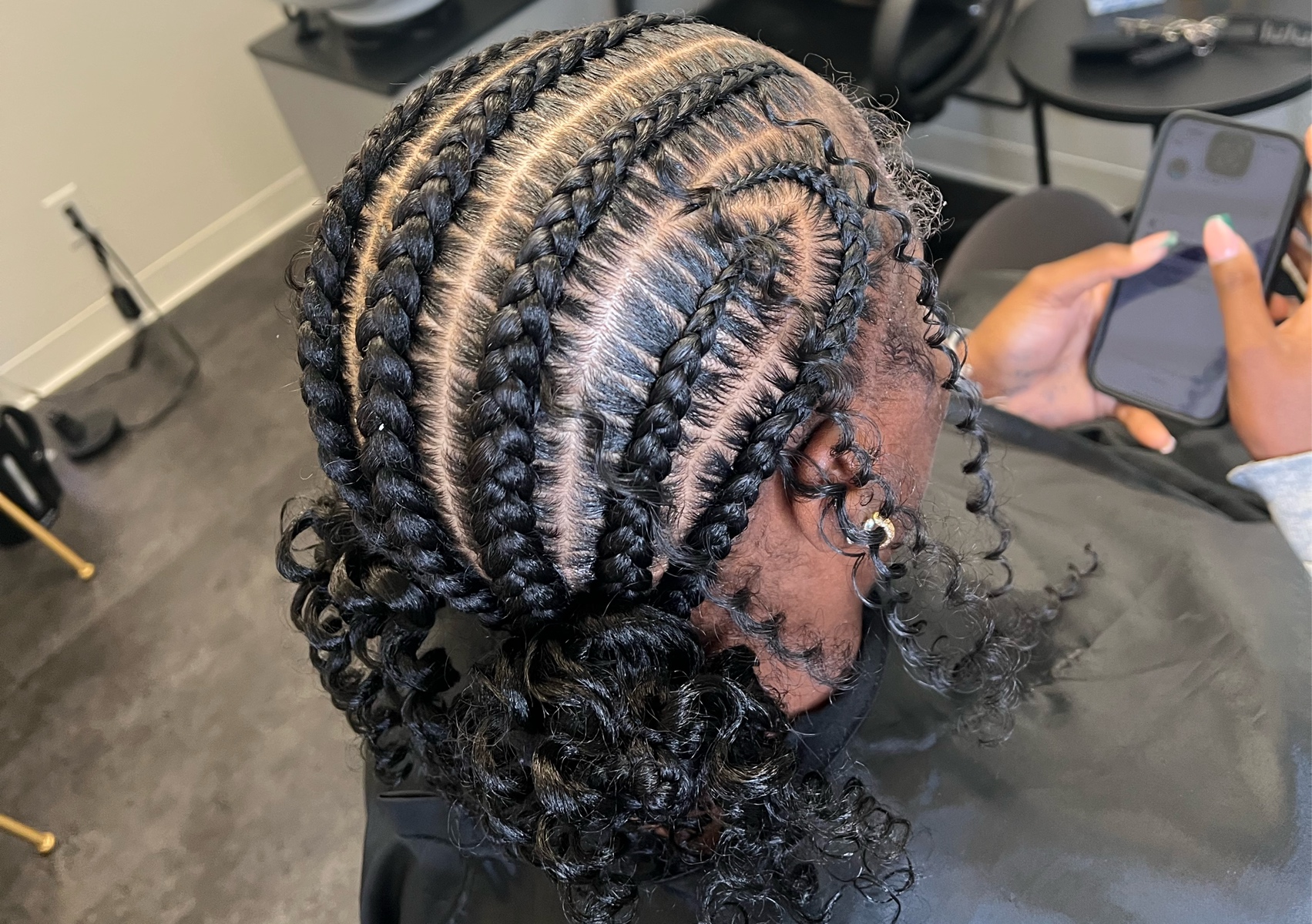 Stitch braids 6 to 8