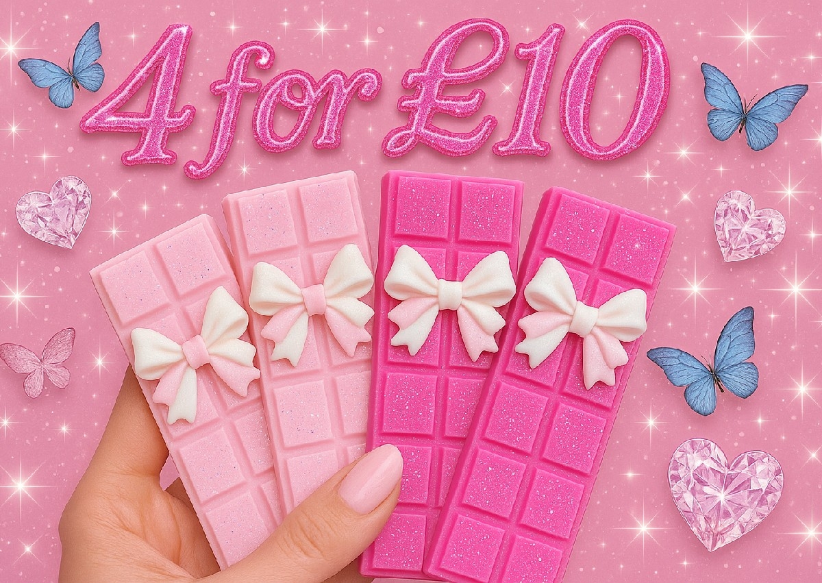  RANDOM 4for£10 Wax Melt  🎀