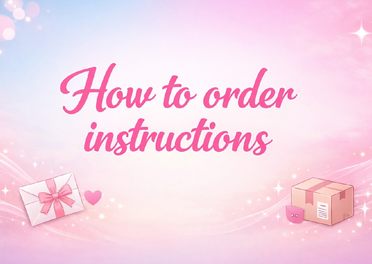 How to order instructions 